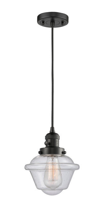 Innovations 201CSW-BK-G534 One Light Mini Pendant, Matte Black