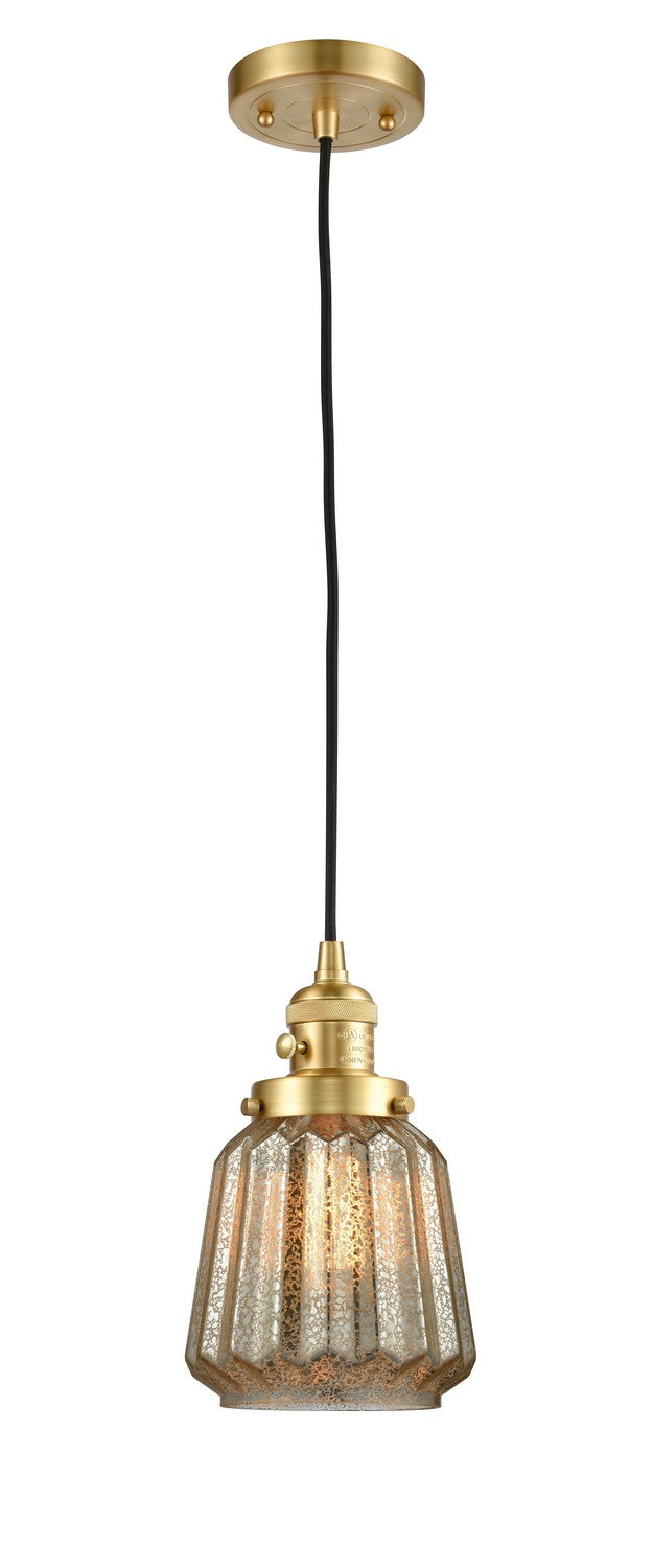 Innovations 201CSW-SG-G146-LED LED Mini Pendant, Satin Gold