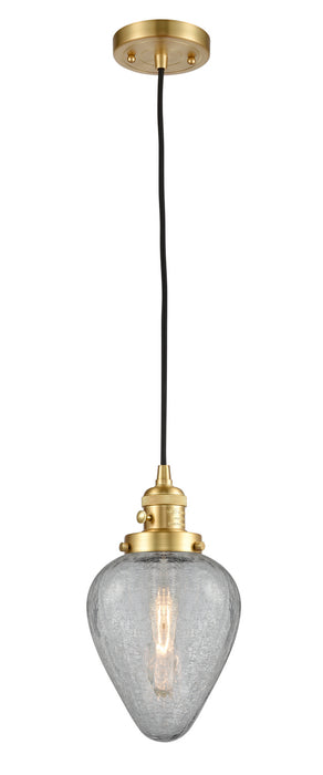 Innovations 201CSW-SG-G165 One Light Mini Pendant, Satin Gold