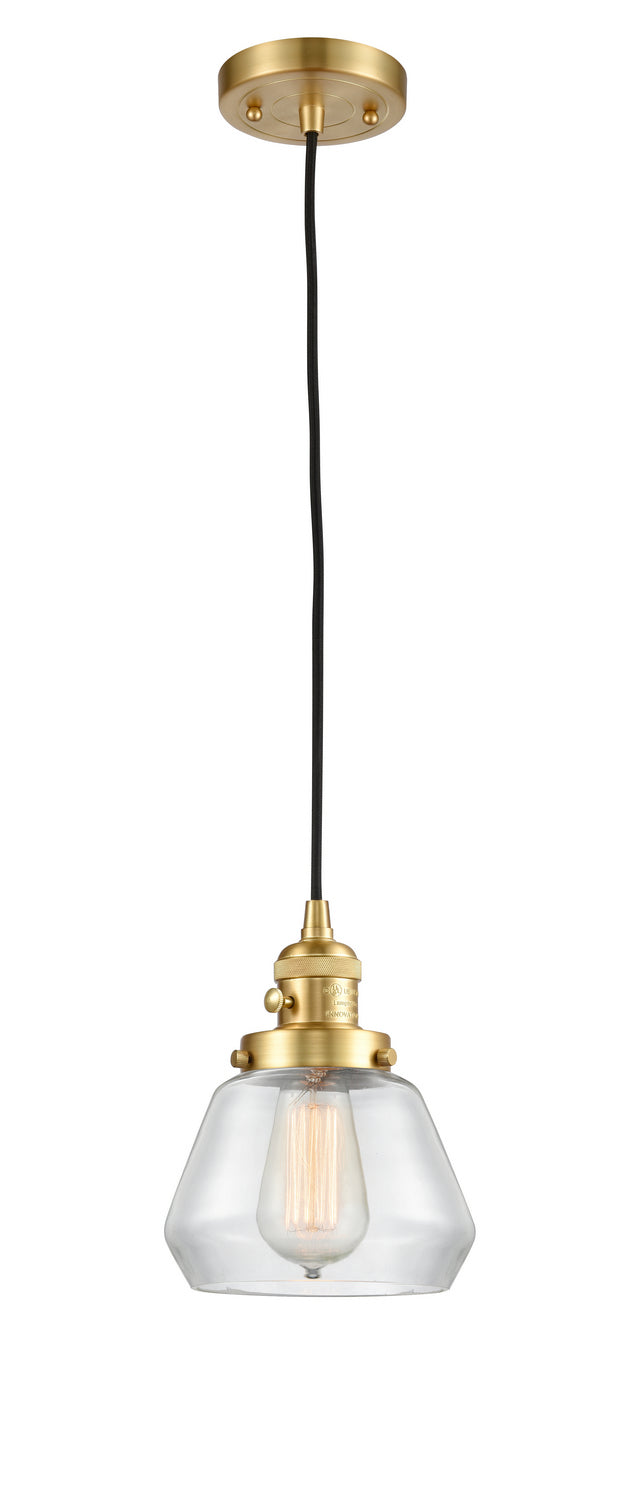 Innovations 201CSW-SG-G172 One Light Mini Pendant, Satin Gold