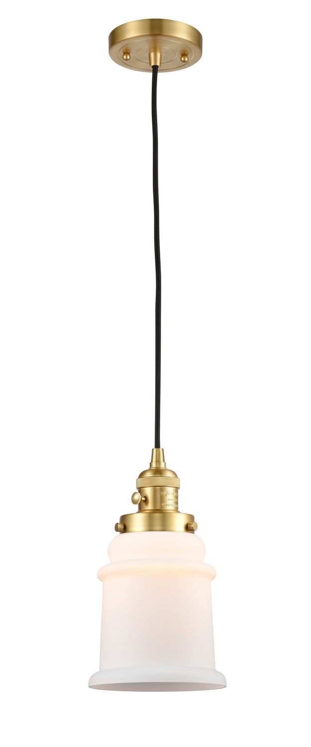 Innovations 201CSW-SG-G181 One Light Mini Pendant, Satin Gold