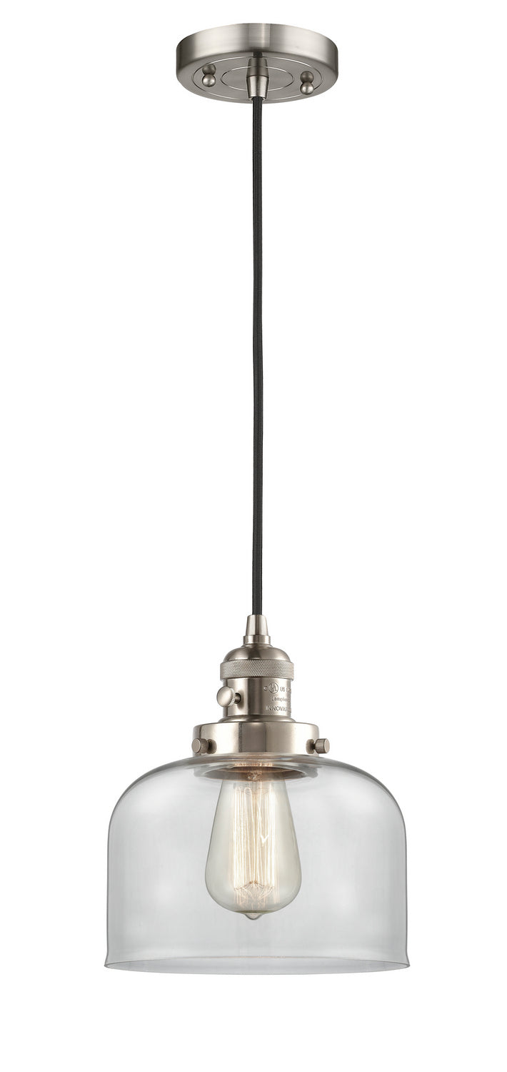Innovations 201CSW-SN-G72 One Light Mini Pendant, Brushed Satin Nickel