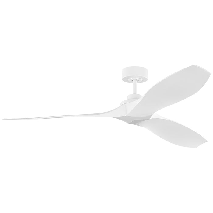 Visual Comfort Fan 3CLNCSM60RZW 60" Ceiling Fan, Matte White
