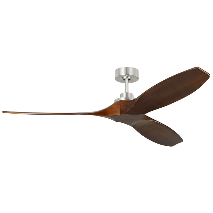 Visual Comfort Fan 3CLNSM60BS 60" Ceiling Fan, Brushed Steel