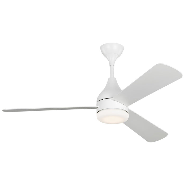 Visual Comfort Fan 3STMSM52RZWD 52" Ceiling Fan, Matte White
