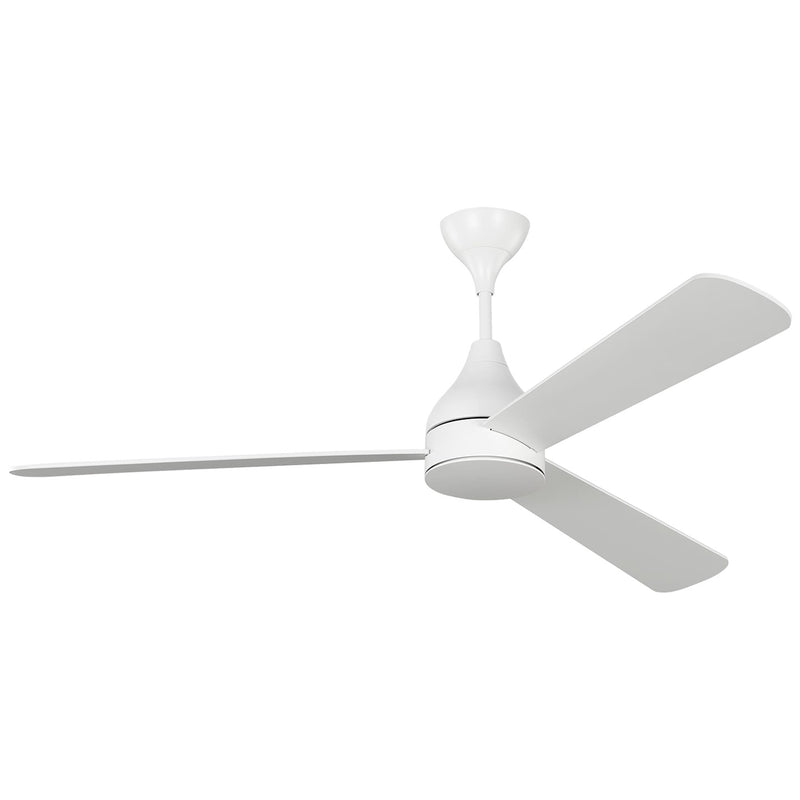 Visual Comfort Fan 3STMSM60RZWD 60" Ceiling Fan, Matte White