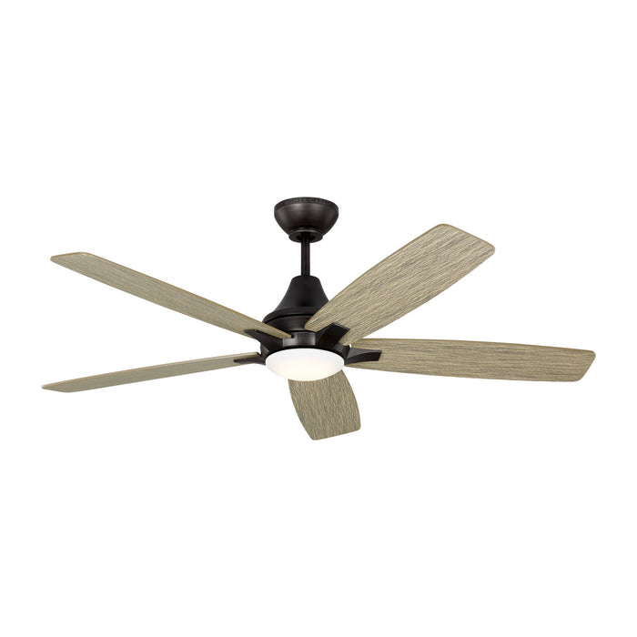 Generation Lighting 5LWDR52AGPD 52" Ceiling Fan, Aged Pewter
