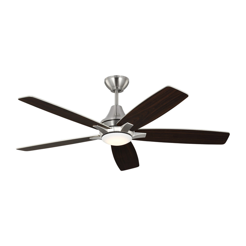 Generation Lighting 5LWDR52BSD 52" Ceiling Fan, Brushed Steel