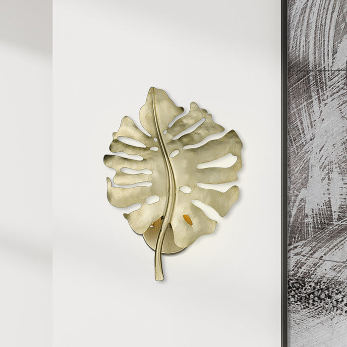 Golden 1103-1W WG One Light Wall Sconce, White Gold