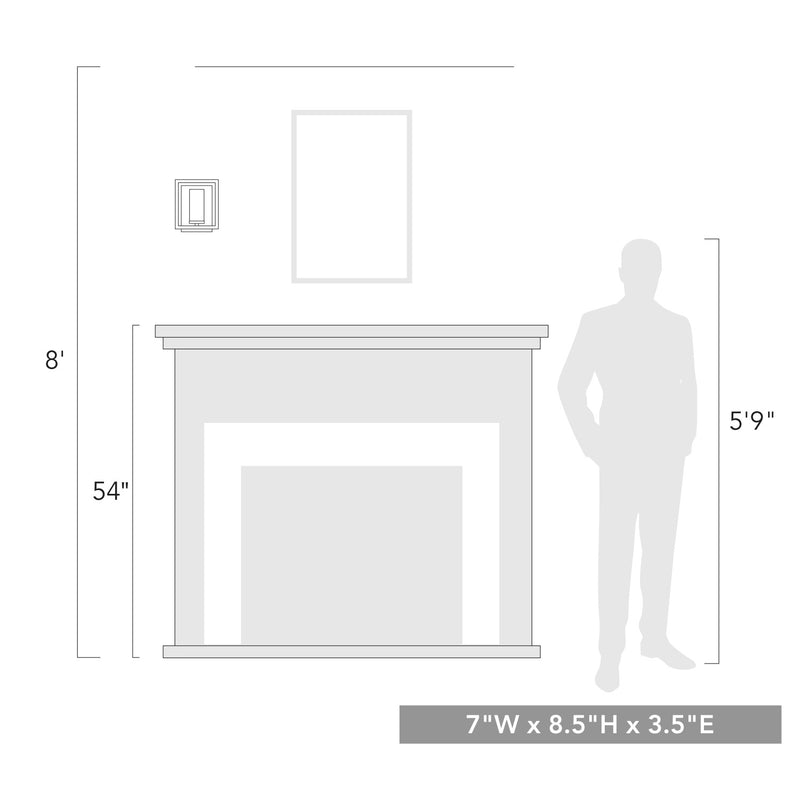 Golden 6068-1W BLK One Light Wall Sconce, Matte Black