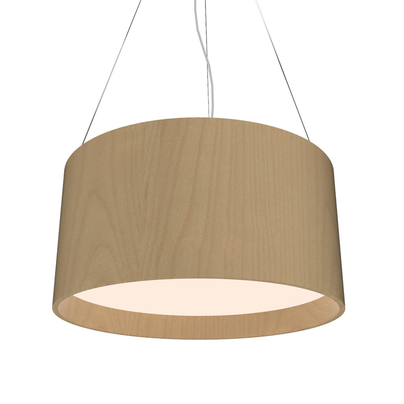 Accord Lighting 202.34 Three Light Pendant, Maple