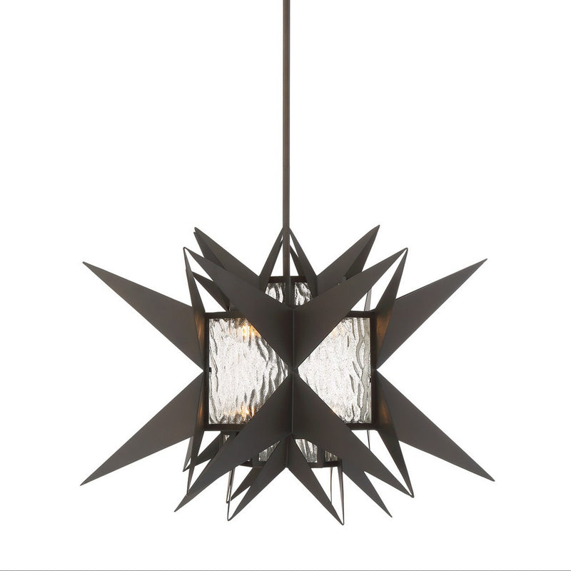 Zeev Lighting CD10125-8-ORB Eight Light Chandelier, Oil Rubbed Bronze