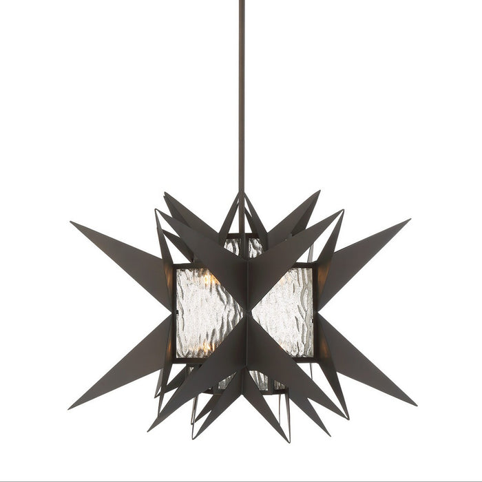 Zeev Lighting CD10125-8-ORB Eight Light Chandelier, Oil Rubbed Bronze
