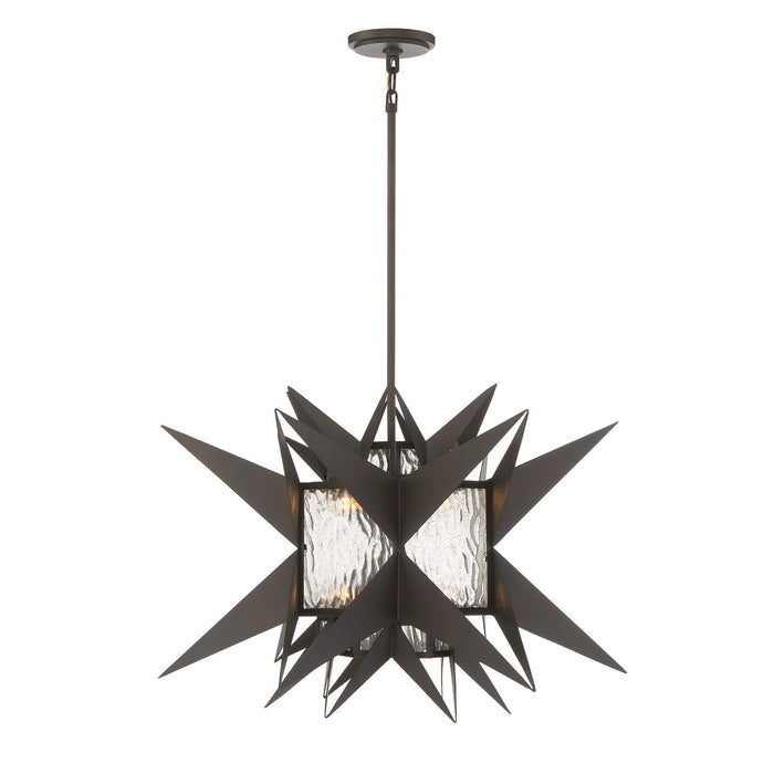 Zeev Lighting CD10125-8-ORB Eight Light Chandelier, Oil Rubbed Bronze