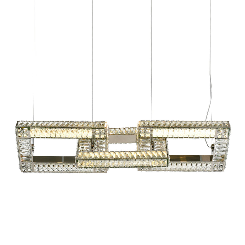 Zeev Lighting CD10323-6-PN Six Light Chandelier, Polished Nickel