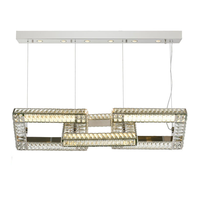 Zeev Lighting CD10323-6-PN Six Light Chandelier, Polished Nickel