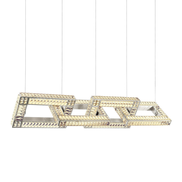 Zeev Lighting CD10325-8-PN Eight Light Chandelier, Polished Nickel