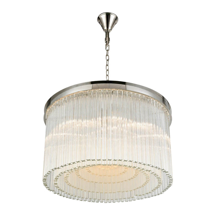 Zeev Lighting CD10327-15-PN 15 Light Chandelier, Polished Nickel
