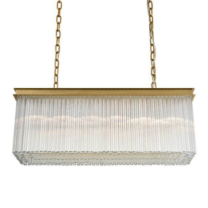 Zeev Lighting CD10328-20-AGB 20 Light Chandelier, Aged Brass