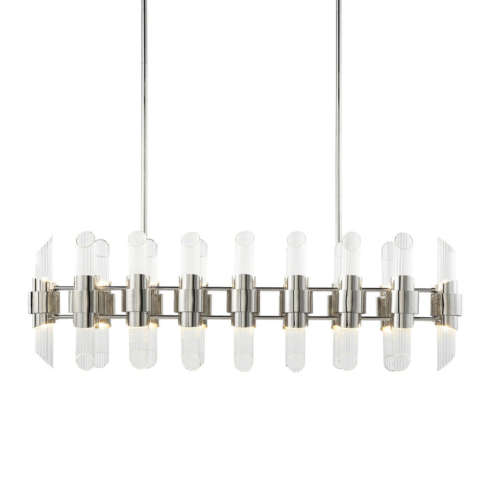 Zeev Lighting CD10366-32-PN 32 Light Chandelier, Polished Nickel