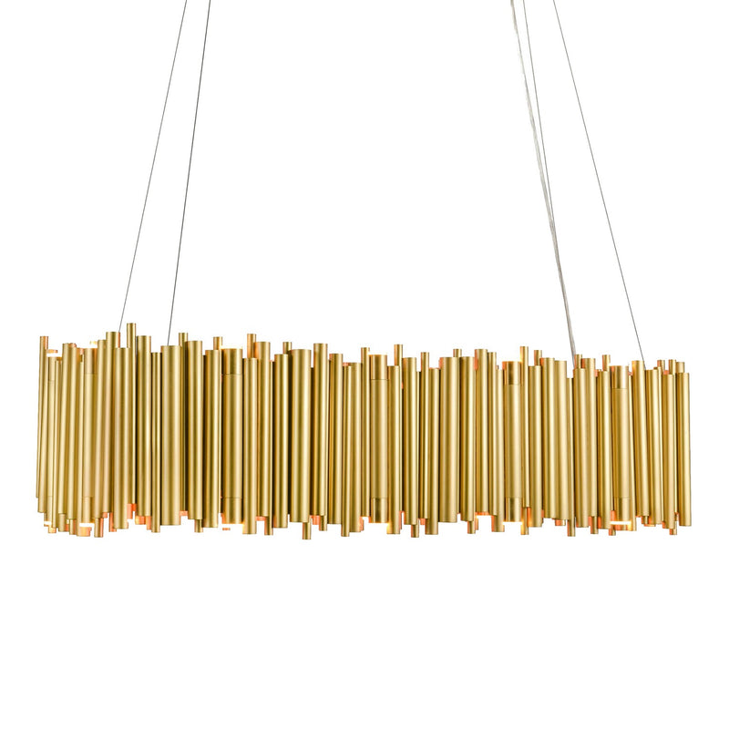 Zeev Lighting CD10393-24+16-AGB 56 Light Chandelier, Aged Brass