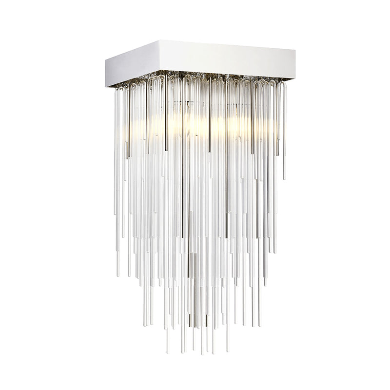 Zeev Lighting P30108-4-PN Four Light Pendant, Polished Nickel