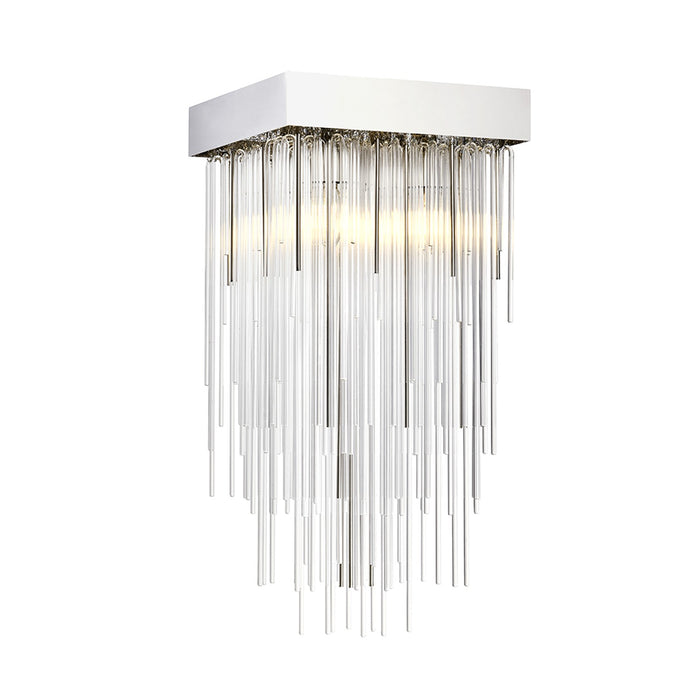 Zeev Lighting P30108-4-PN Four Light Pendant, Polished Nickel