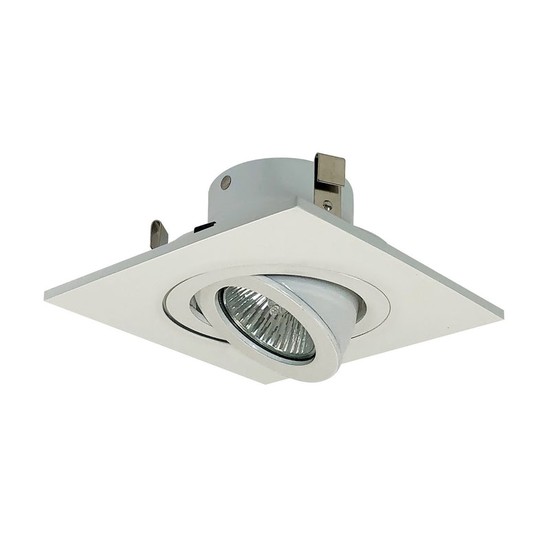 Nora Lighting NL-4865WW 4" Surface Adj Sq Trim, White