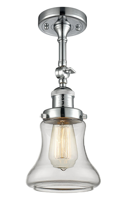 Innovations 201F-PC-G192-LED LED Semi-Flush Mount, Polished Chrome
