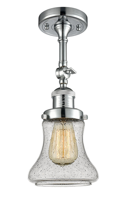 Innovations 201F-PC-G194-LED LED Semi-Flush Mount, Polished Chrome