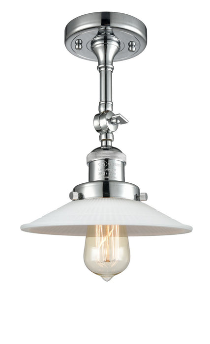 Innovations 201F-PC-G1-LED LED Semi-Flush Mount, Polished Chrome