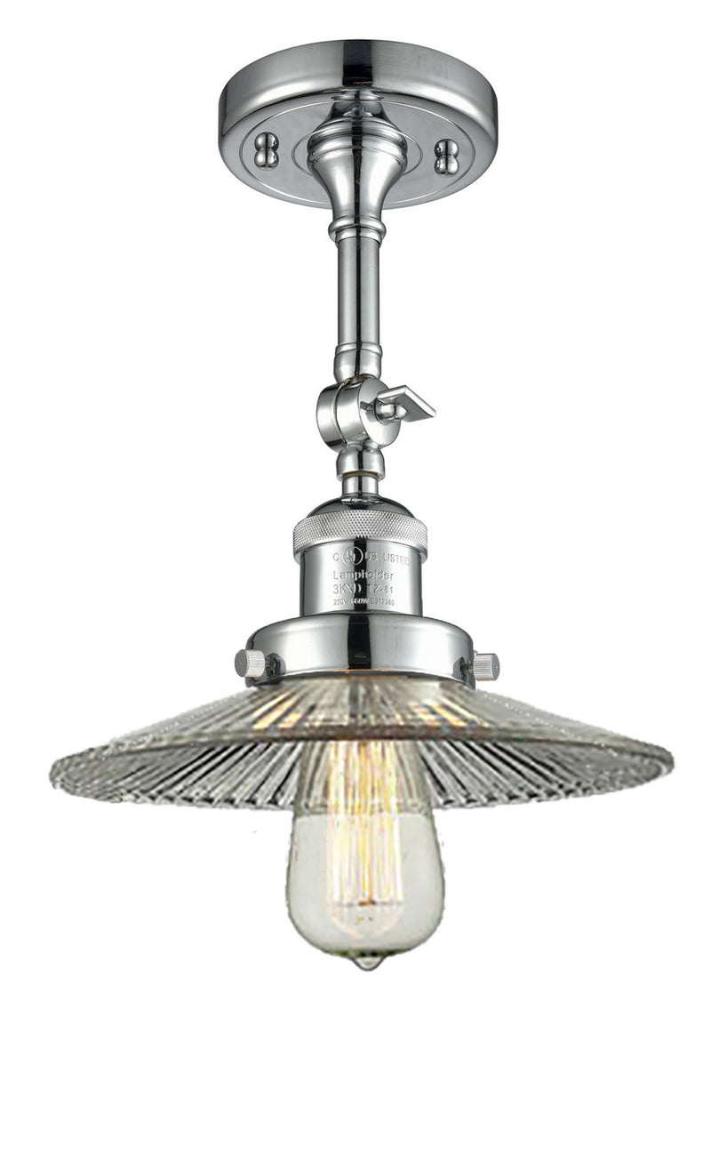 Innovations 201F-PC-G2-LED LED Semi-Flush Mount, Polished Chrome