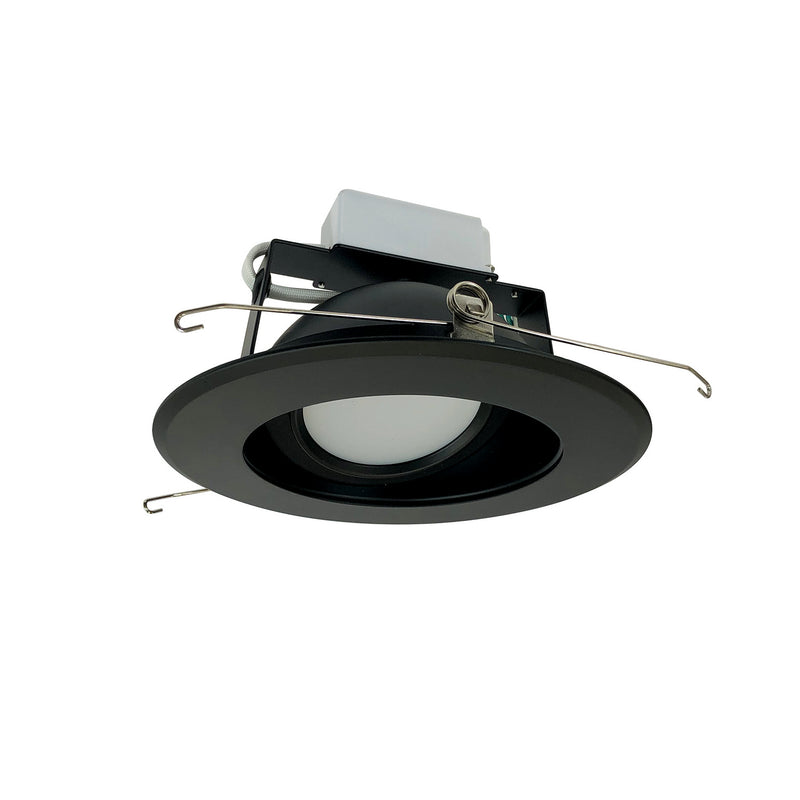 Nora Lighting NLCBC-66935XBB 6"Adjustable, Black