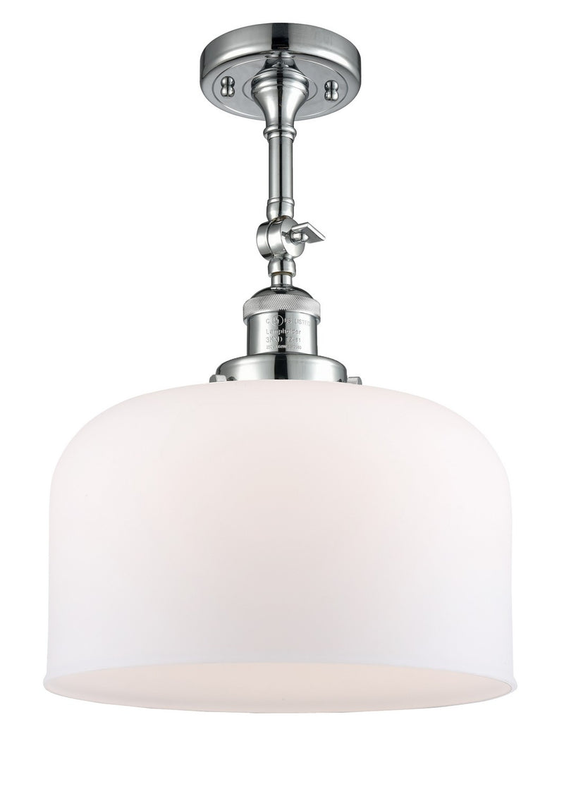 Innovations 201F-PC-G71-L-LED LED Semi-Flush Mount, Polished Chrome