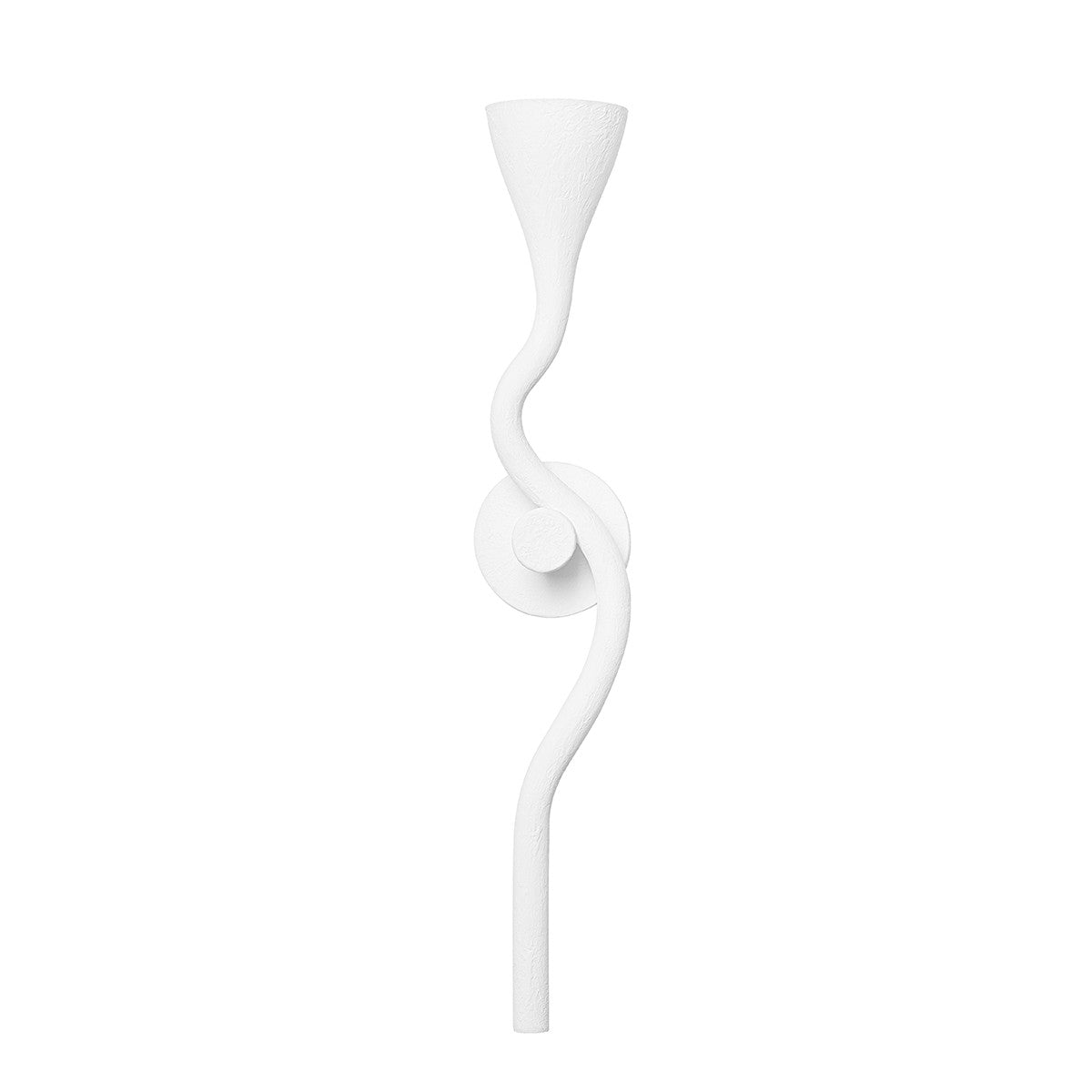 Corbett Lighting 406-01-GSW One Light Wall Sconce, Gesso White — Dulles ...