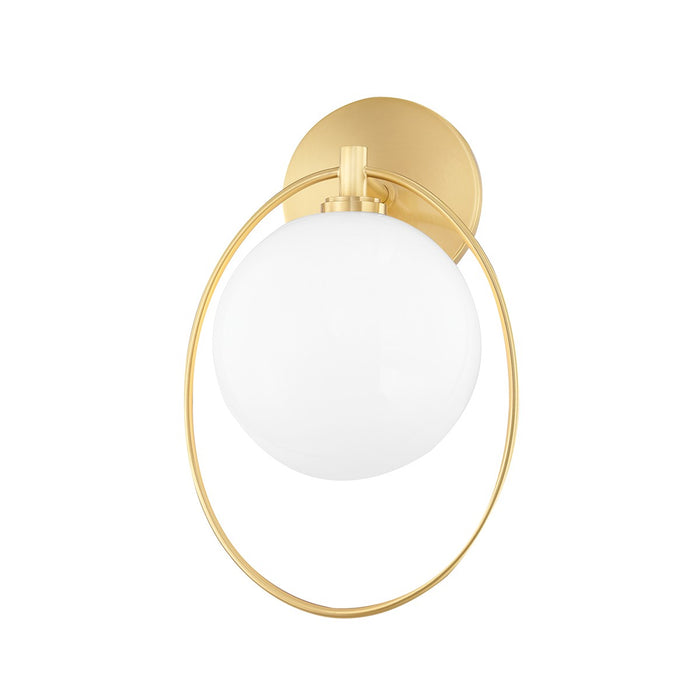 Mitzi H493101-AGB LED Wall Sconce, Aged Brass
