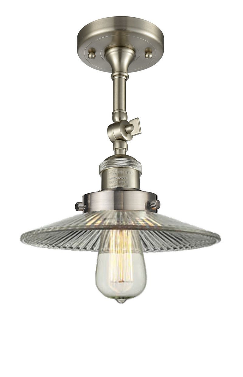 Innovations 201F-SN-G2-LED LED Semi-Flush Mount, Brushed Satin Nickel