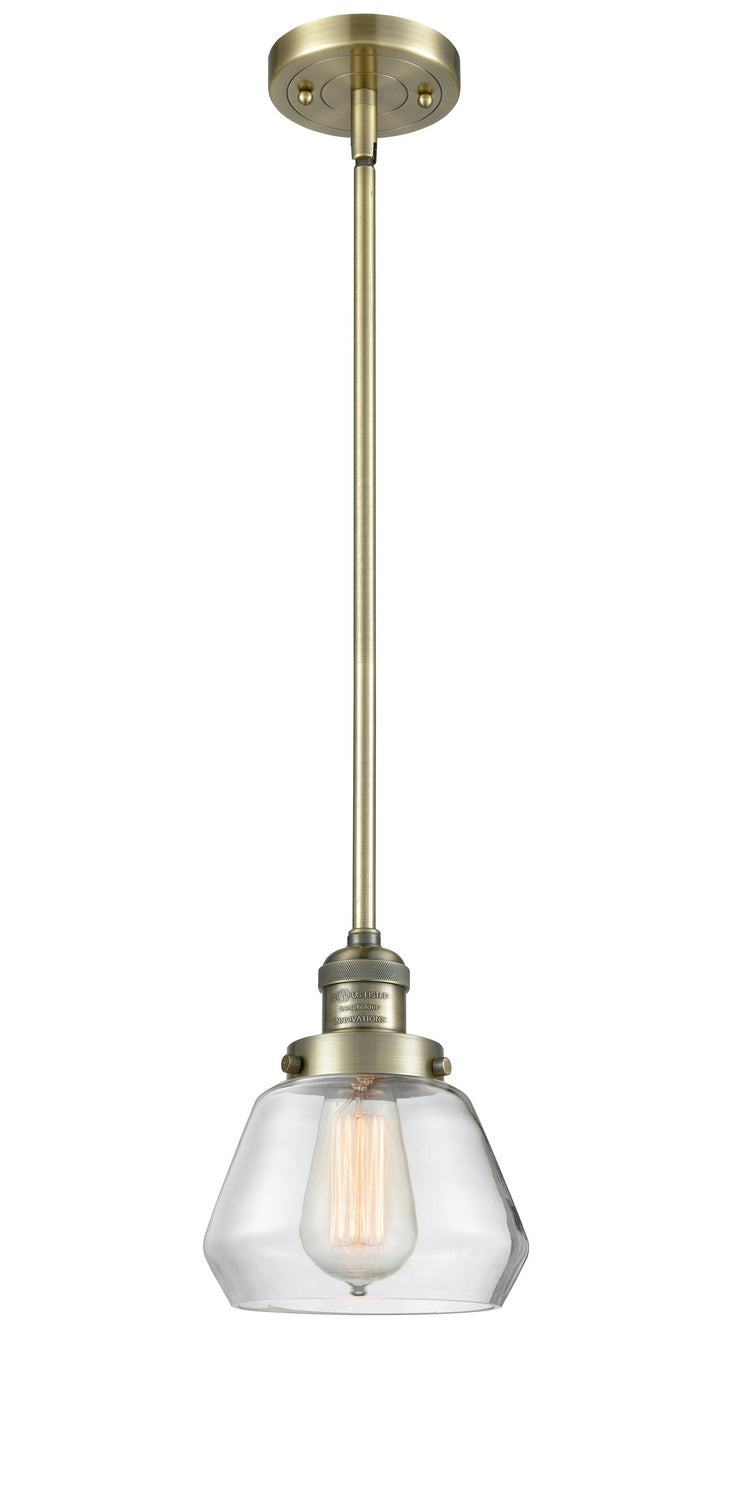 Innovations 201S-AB-G172-LED LED Mini Pendant, Antique Brass