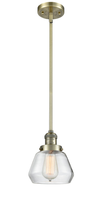 Innovations 201S-AB-G172-LED LED Mini Pendant, Antique Brass