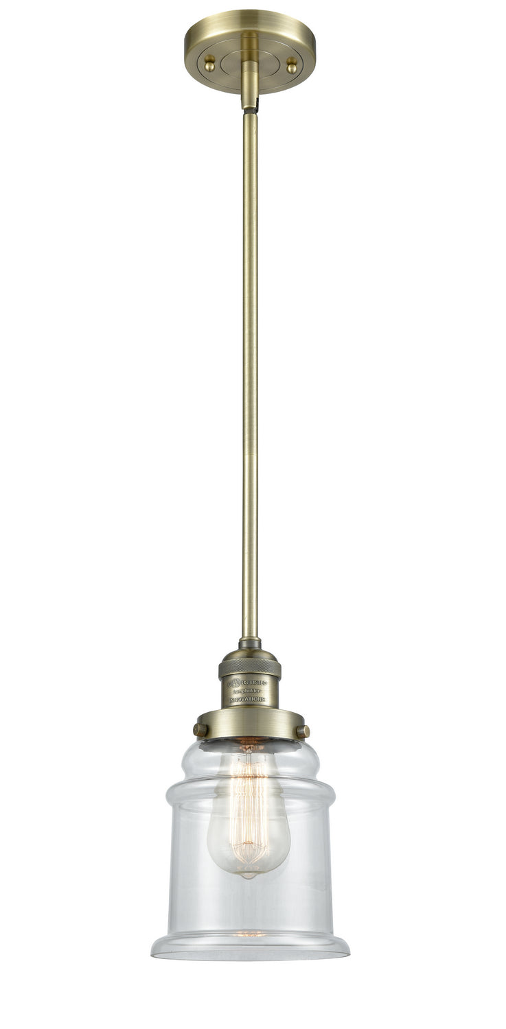 Innovations 201S-AB-G182-LED LED Mini Pendant, Antique Brass