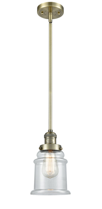 Innovations 201S-AB-G182-LED LED Mini Pendant, Antique Brass