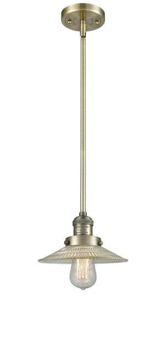 Innovations 201S-AB-G2 One Light Mini Pendant, Antique Brass