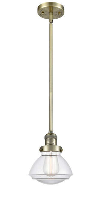 Innovations 201S-AB-G322-LED LED Mini Pendant, Antique Brass