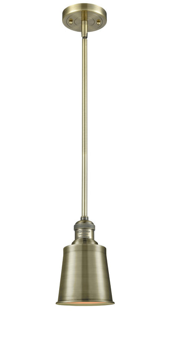 Innovations 201S-AB-M9-AB One Light Mini Pendant, Antique Brass