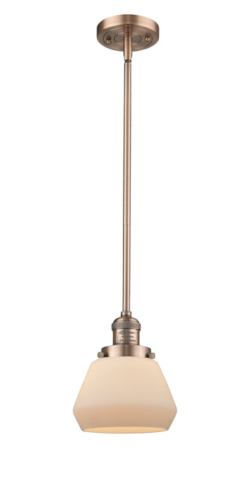 Innovations 201S-AC-G171-LED LED Mini Pendant, Antique Copper