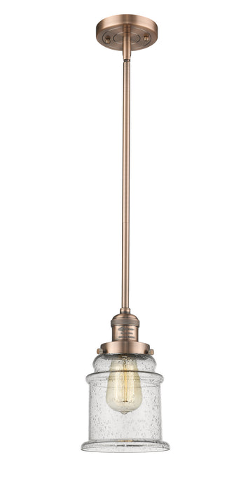 Innovations 201S-AC-G184-LED LED Mini Pendant, Antique Copper