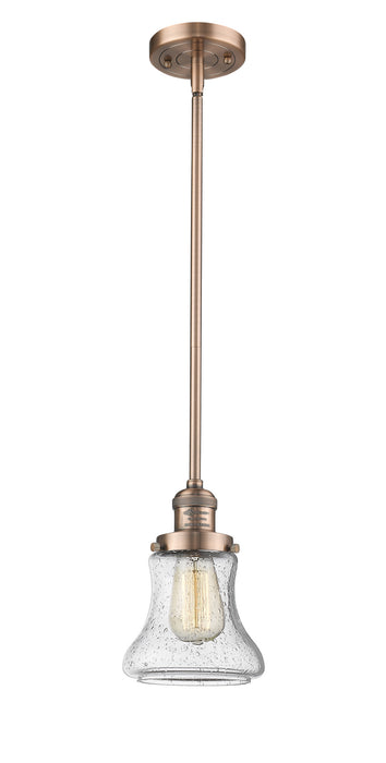 Innovations 201S-AC-G194-LED LED Mini Pendant, Antique Copper