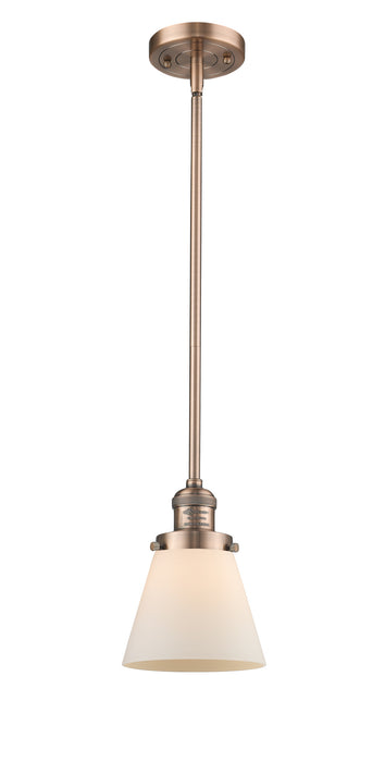 Innovations 201S-AC-G61-LED LED Mini Pendant, Antique Copper