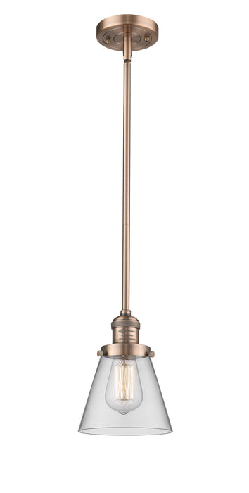Innovations 201S-AC-G62-LED LED Mini Pendant, Antique Copper