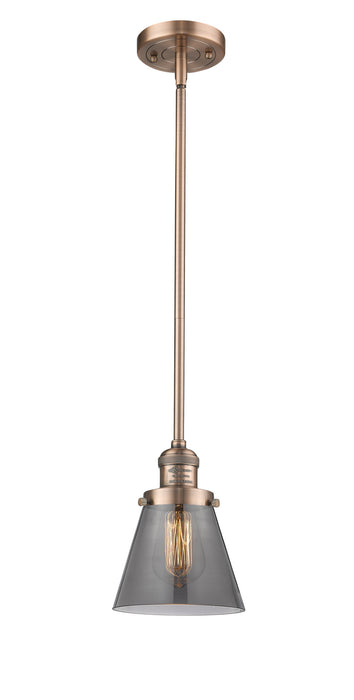 Innovations 201S-AC-G63-LED LED Mini Pendant, Antique Copper